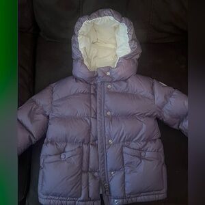 Moncler coat toddler girl size 2